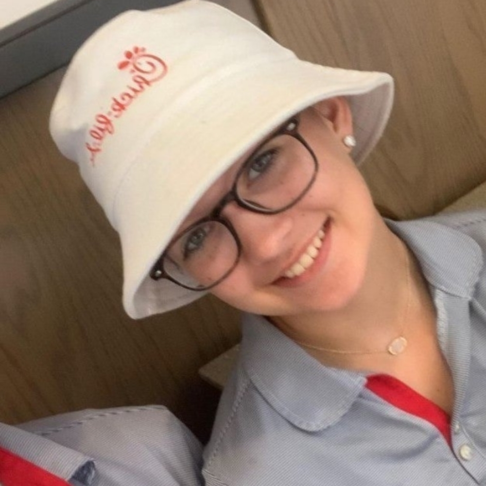 White Chick-fil-A bucket hat UNISEX NEW